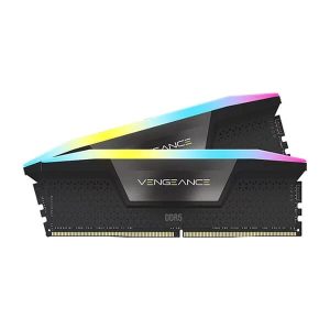 Corsair Vengeance RGB 64GB (32GBx2) DDR5 5200MHz CL40 Desktop RAM