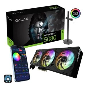 GALAX Geforce RTX 5080 EX Gamer 1 Click OC 16GB NVIDIA Graphic Card
