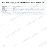 Asus ROG Ryujin III 360 ARGB Extreme White 360mm CPU Liquid Cooler