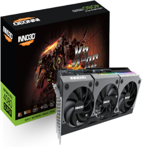 INNO3D GeForce RTX 4080 Super X3 OC 16GB Nvidia Graphic card