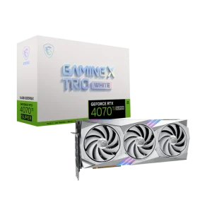 MSI GeForce RTX 4070 Ti Super Gaming X Trio White 16GB Nvidia Graphic Card