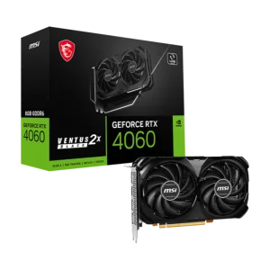 MSI GeForce RTX 4060 Ventus 2X Black 8GB Nvidia Graphic Card