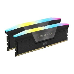 CORSAIR Vengeance RGB 32GB ( 16GB x 2 ) DDR5 6000MHz RAM ( Grey ) ( CL36 )