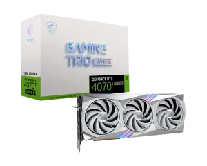 MSI GeForce RTX 4070 Ti Super Gaming Trio White 16GB Nvidia Graphic Card
