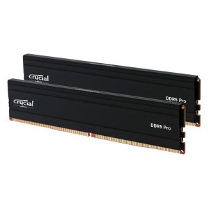 CRUCIAL Pro 32GB ( 16GB x 2 ) 5600MHz DDR5 RAM ( Black ) ( CL46 )