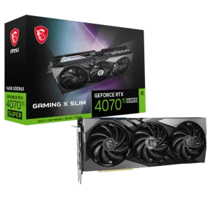 MSI GeForce RTX 4070 Ti Super Gaming X Slim 16GB Nvidia Graphic Card