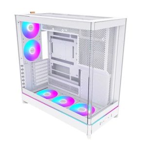 MONTECH HS02 Pro ARGB ATX Mid Tower Cabinet ( White )