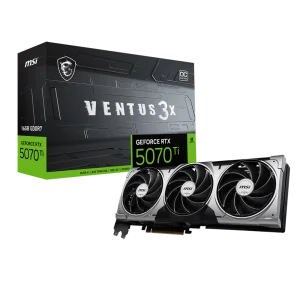 MSI GeForce RTX 5070 Ti Ventus 3X OC 16GB Nvidia Graphic Card