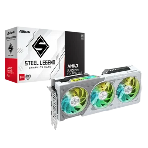 ASROCK Radeon RX 9060 XT Steel Legend OC 8GB AMD Graphic Card