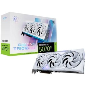 MSI RTX 5070 Ti Gaming Trio OC White 16GB GDDR7 Graphics Card