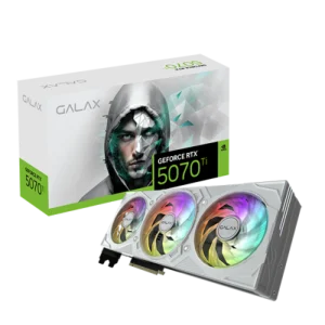 GALAX Geforce RTX 5070 Ti EX Gamer 1 Click OC White 16GB NVIDIA Graphic Card