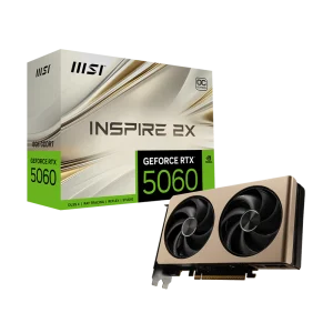 MSI GeForce RTX 5060 Inspire 2X OC 8GB Nvidia Graphic Card