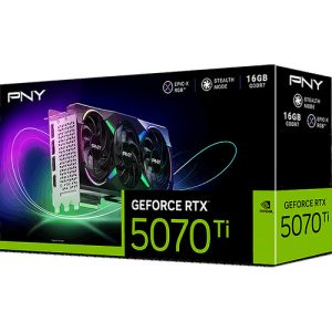 PNY RTX 5070 Ti ARGB OC 16GB GDDR7 Graphics Card