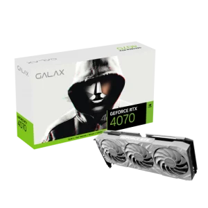 GALAX GeForce RTX 4070 (1-Click OC) White 3X 12GB Nvidia Graphic Card