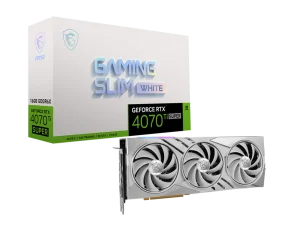 MSI GeForce RTX 4070 Ti Super Gaming Slim White 16GB Nvidia Graphic Card
