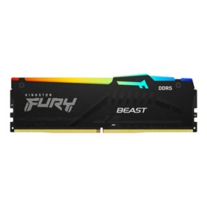 KINGSTON Fury Beast RGB 16GB ( 16GB x 1 ) DDR5 6000MHz RAM (Black) ( CL40 )