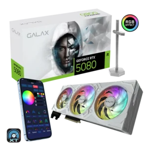 GALAX Geforce RTX 5080 EX Gamer 1 Click OC White 16GB NVIDIA Graphic Card