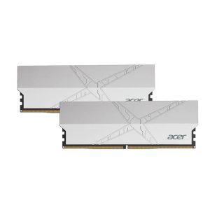 ACER HT200 32GB (16GBx2) DDR5 7200MHz Desktop RAM (Silver) ( CL34 )
