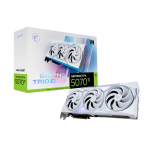 MSI GeForce RTX 5070 Ti Gaming Trio White 16GB Nvidia Graphic Card