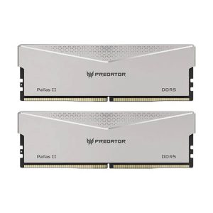ACER Predator Pallas II Series 32GB ( 16GBx2 ) 6000MHz DDR5 Desktop RAM (Silver) ( CL30 )