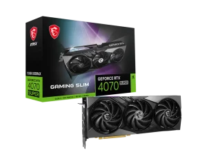MSI GeForce RTX 4070 Super Gaming Slim 12GB Nvidia Graphic Card