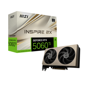 MSI GeForce RTX 5060 Ti Inspire 2X 16GB Nvidia Graphic Card