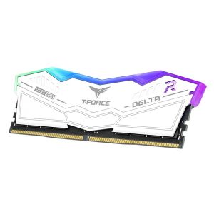 Teamgroup T-Force Delta RGB 32GB (1 X 32GB) DDR5 5600MHz CL36 Ram (White)