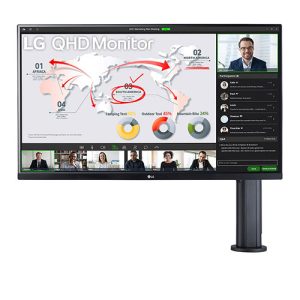 LG 32QP880-B 32 inch 75Hz QHD IPS Panel 95% SRGB 5ms AMD Freesync Gaming Monitor