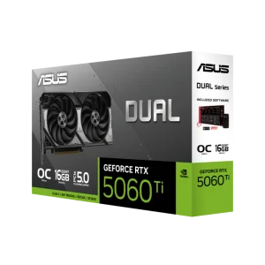 ASUS Dual Geforce RTX 5060 Ti OC Edition 16GB NVIDIA Graphic Card