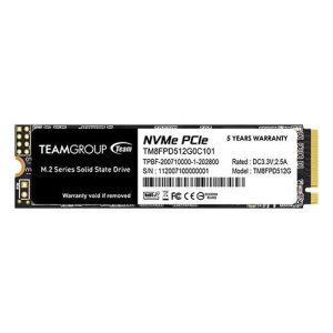 TEAMGROUP MP33 Pro 512GB M.2 NVME Gen3 Solid State Drive (SSD)