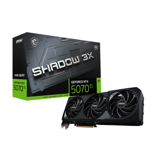 MSI GeForce RTX 5070 Ti Shadow 3X OC 16GB Nvidia Graphic Card