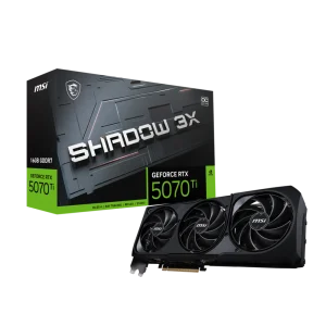 MSI GeForce RTX 5070 Ti Shadow 3X OC 16GB Nvidia Graphic Card