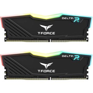 TEAMGROUP T- Force Delta RGB 32GB ( 16GBx2 ) 3600MHz DDR4 RAM ( Black )