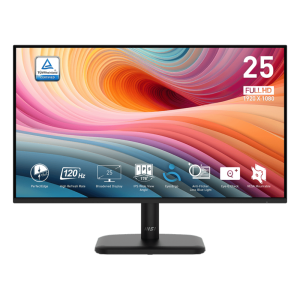 MSI Pro MP251L E2 25 Inch FHD 120Hz IPS Panel 99%SRGB 1MS Adaptive Sync Business Monitor