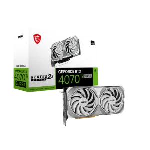 MSI GeForce RTX 4070 Ti Super Ventus 2X White 16GB Nvidia Graphic Card