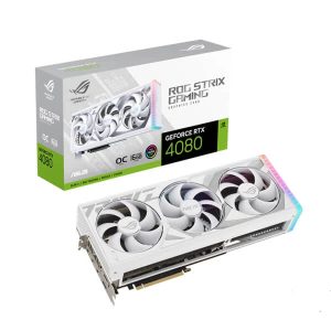 ASUS ROG Strix RTX 4080 Gaming OC White Edition 16GB Nvidia Graphic Card
