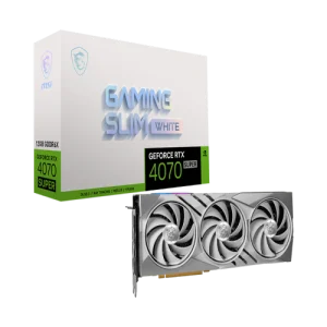 MSI GeForce RTX 4070 Super Gaming Slim White 12GB Nvidia Graphic Card
