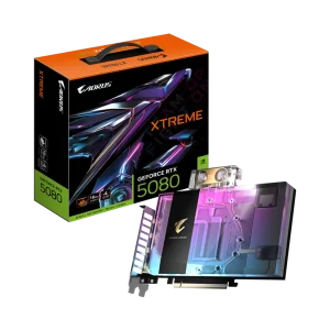 GIGABYTE Aorus Geforce RTX 5080 Xtreme WaterForce WB 16GB NVIDIA Graphic Card