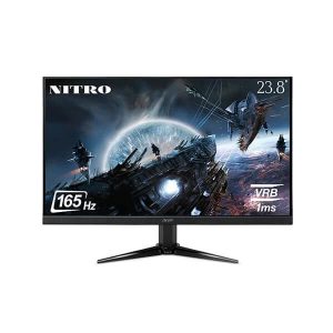 ACER Nitro QG241YS 24 Inch FHD 165Hz VA Panel 72 % SRGB 1MS VA Gaming Monitor