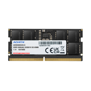 ADATA 32GB ( 32GBx1 ) 5600Mhz SO-DIMM DDR5 Laptop RAM ( CL46 )