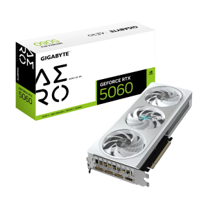 GIGABYTE Geforce RTX 5060 AERO OC White 8GB NVIDIA Graphic Card