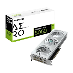 GIGABYTE Geforce RTX 5060 AERO OC White 8GB NVIDIA Graphic Card