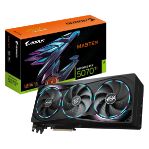 GIGABYTE Aorus GeForce RTX 5070 Ti Master 16GB Nvidia Graphic Card