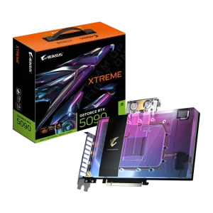 GIGABYTE Aorus GeForce RTX 5090 Xtreme Waterforce WB 32GB Nvidia Graphic Card