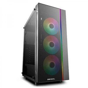 DEEPCOOL Matrexx 55 ATX 3F ARGB Mid Tower Cabinet (Black)