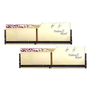 G.SKILL Trident Z Royal 16GB ( 8GB x 2 ) 3000MHz DDR4 RAM ( Gold )