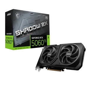 MSI GeForce RTX 5060 Ti Shadow 2X OC Plus 16GB Nvidia Graphic Card