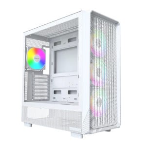 MONTECH X5 ARGB EATX Mid Tower Cabinet ( White )