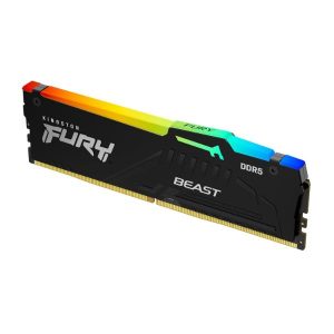 Kingston Fury Beast Black RGB Expo 32GB 6000MT/s DDR5 CL30 DIMM Desktop Gaming Memory Single Module