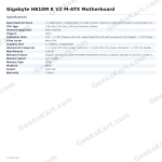 Gigabyte H610M K V2 M-ATX Motherboard